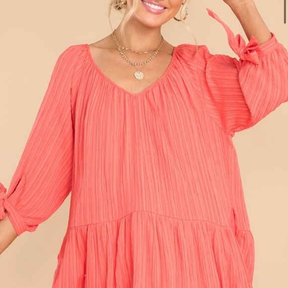 NEW Apricot Orange Dress - Picture 10 of 11